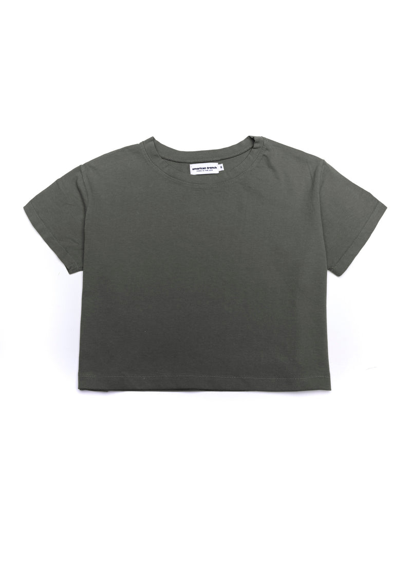 womens cropped tee shirt