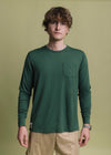 Pinebury Merino Longsleeve Pocket Tee