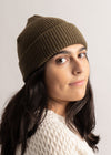 Merino Cardigan Stitch Beanie